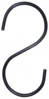 Black S-Hook - 3"